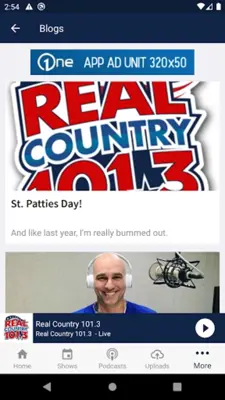 101.3 Real Country android App screenshot 0